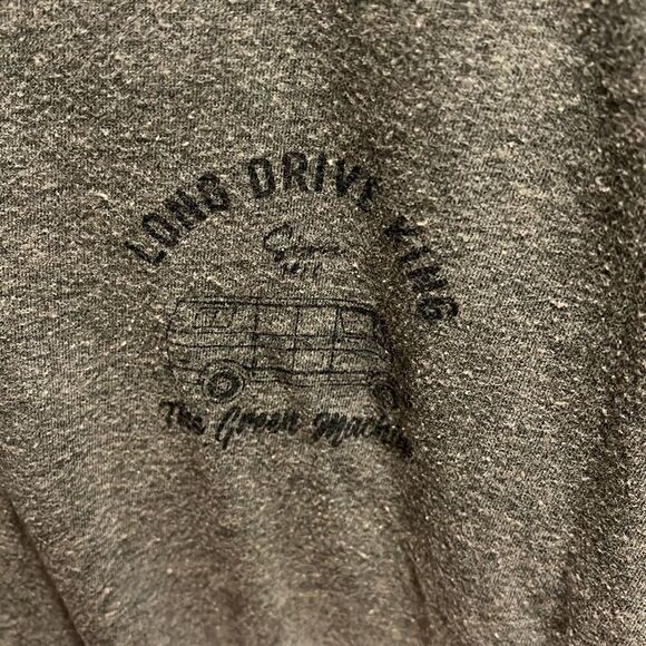 Matte grey green t shirt - Picture 2 of 3